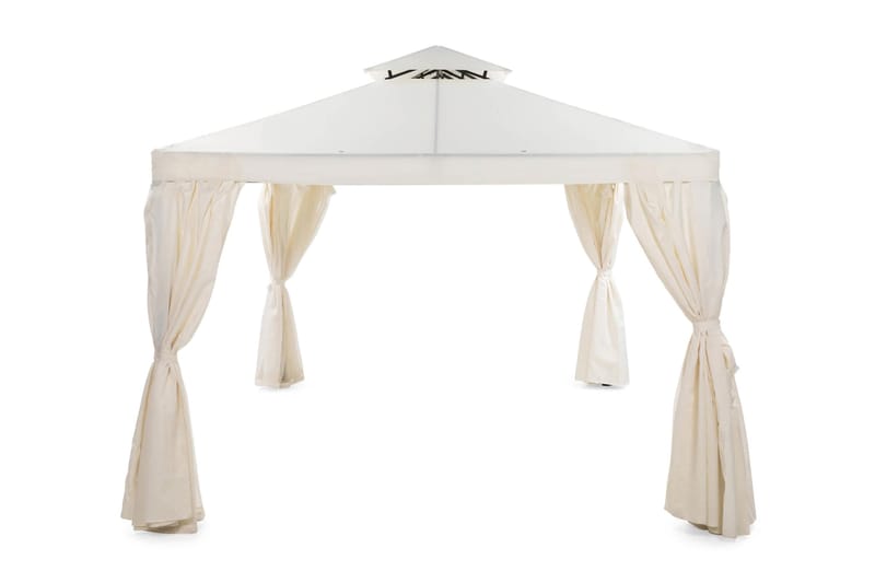 Paviljonki Täydellinen Bermuda 3x3 m - Luonnonvalkoinen - Puutarhakalusteet - Aurinkosuoja - Paviljonki - Kokonainen paviljonki