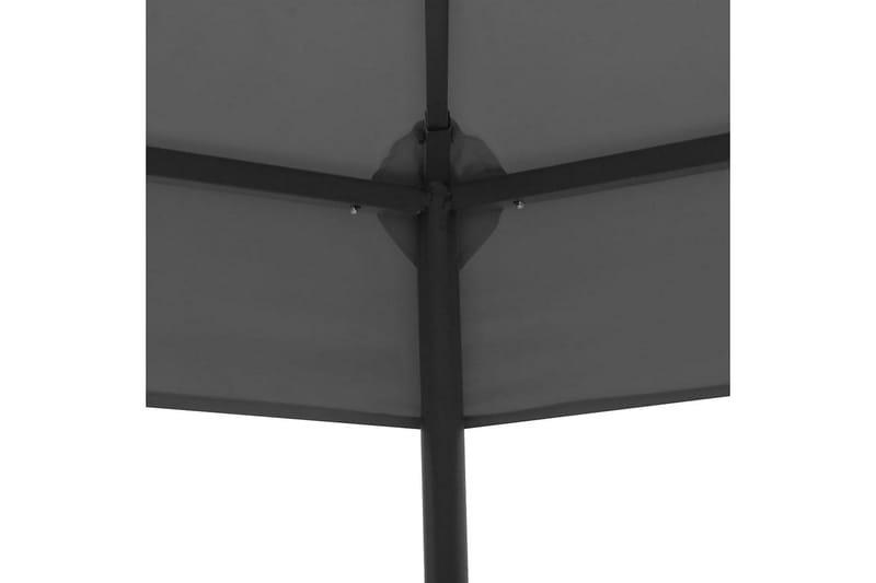 Paviljonki teräs 323x275x265 cm antrasiitti - Puutarhakalusteet - Aurinkosuoja - Paviljonki