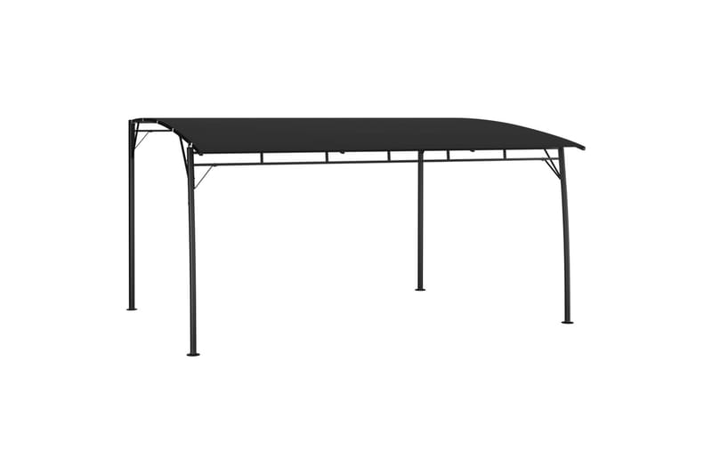 Puutarhan aurinkokatos 4x3x2,25 m antrasiitti - Puutarhakalusteet - Aurinkosuoja - Paviljonki