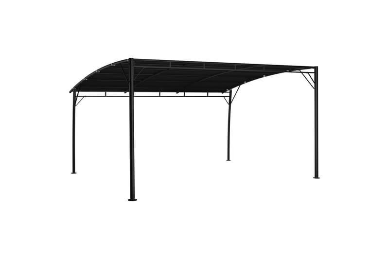 Puutarhan aurinkokatos 4x3x2,25 m antrasiitti - Puutarhakalusteet - Aurinkosuoja - Paviljonki