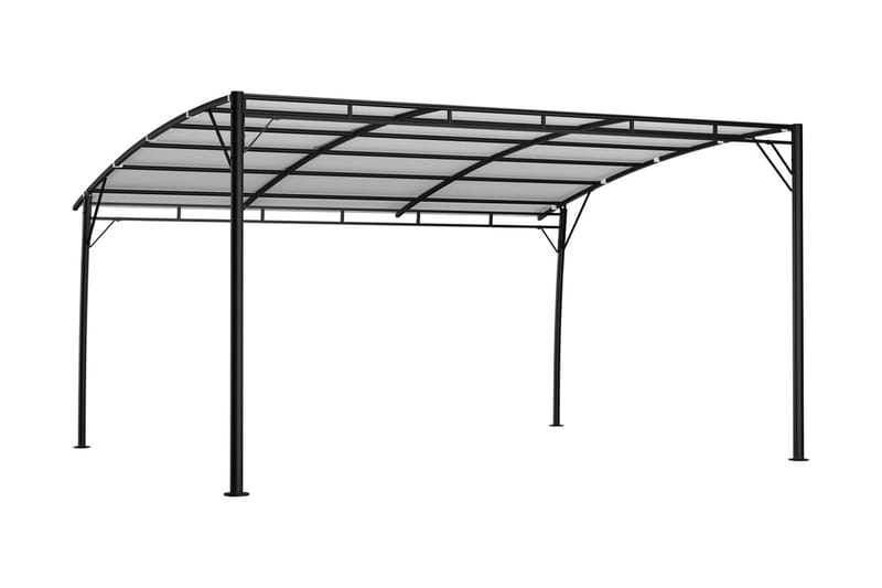 Puutarhan aurinkokatos 4x3x2,25 m kerma - Puutarhakalusteet - Aurinkosuoja - Paviljonki
