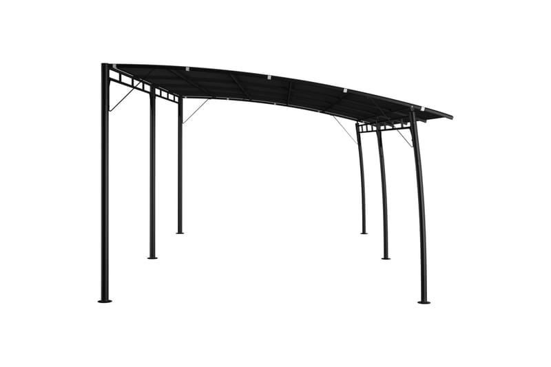 Puutarhan aurinkokatos 6x3x2,25 m antrasiitti - Puutarhakalusteet - Aurinkosuoja - Paviljonki