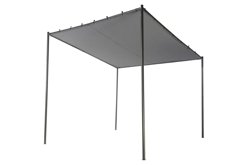 Puutarhapergola Vimino - Harmaa, musta - Piha & ulkoaltaat - Grillaus - Grillitarvikkeet - Grilliteltta