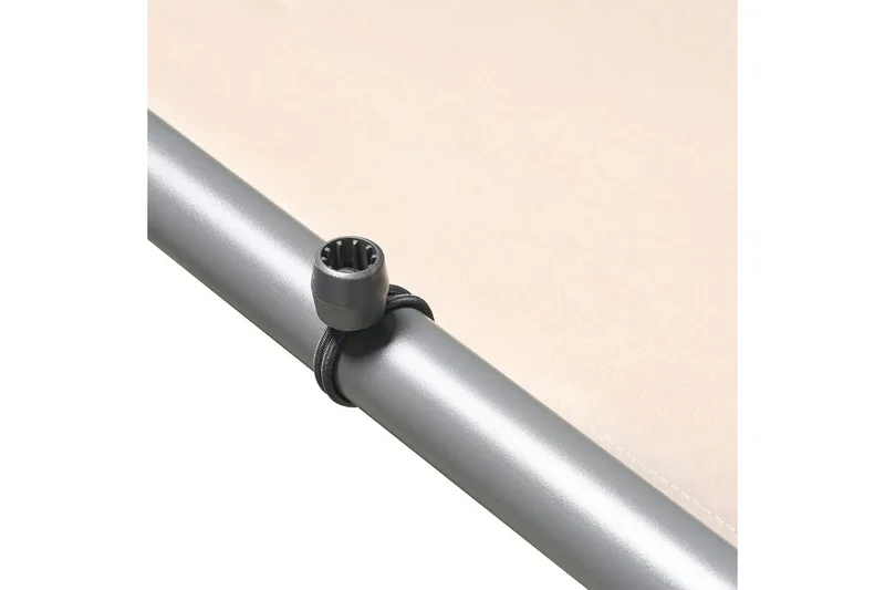 Puutarhapergola Vimino - Taupe, musta - Piha & ulkoaltaat - Grillaus - Grillitarvikkeet - Grilliteltta