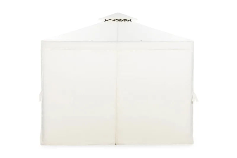 Seinät paviljonkiin Bermuda 3x3 m, Luonnonvalkoinen