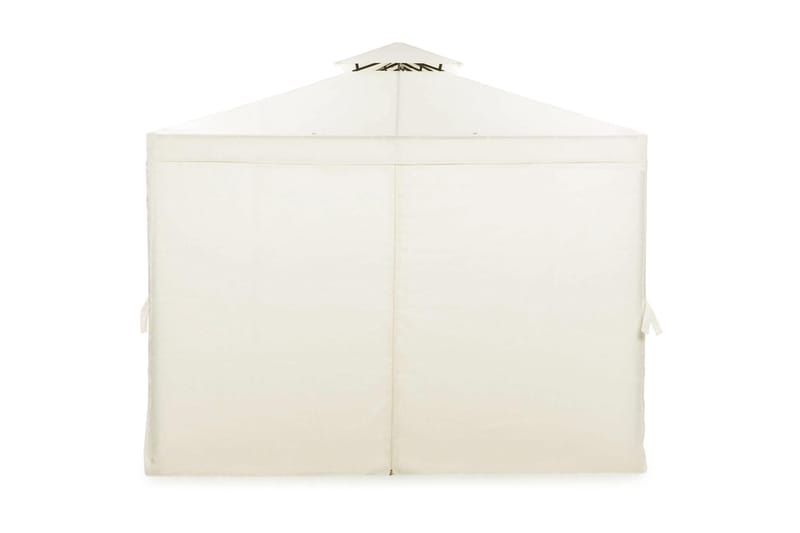 Seinät paviljonkiin Bermuda 3x4 m - Luonnonvalkoinen - Puutarhakalusteet - Aurinkosuoja - Paviljonki