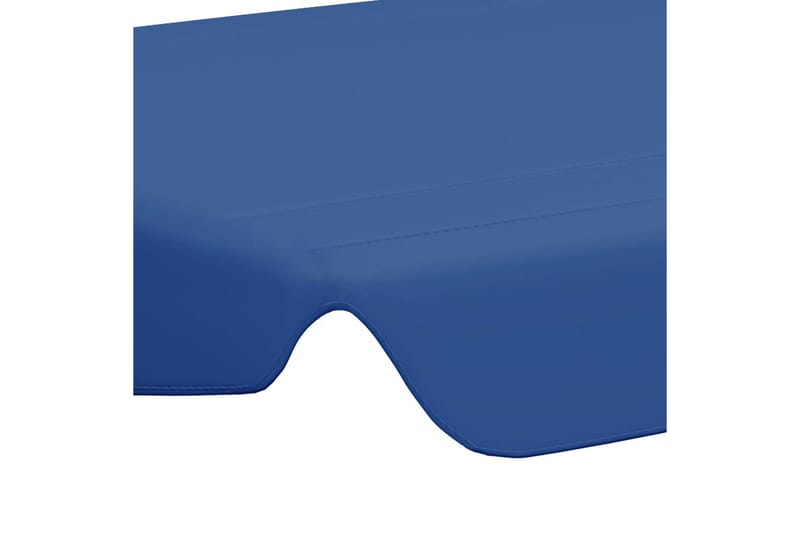Vaihtokatos puutarhakeinuun sininen 150/130x70/105 cm - Puutarhakalusteet - Aurinkosuoja - Paviljonki - Paviljongin katos