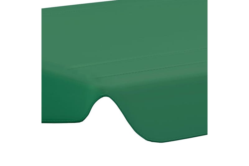 Vaihtokatos puutarhakeinuun vihreä 188/168x110/145 cm - Puutarhakalusteet - Aurinkosuoja - Paviljonki - Paviljongin katos
