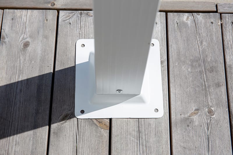 Pergola Lazio 348 cm - Valkoinen - Puutarhakalusteet - Aurinkosuoja - Pergola