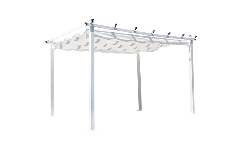 Pergola Lazio 348 cm, Valkoinen