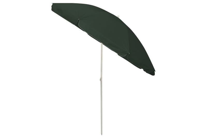 Rantavarjo vihreä 240 cm - Puutarhakalusteet - Aurinkosuoja - Aurinkovarjo
