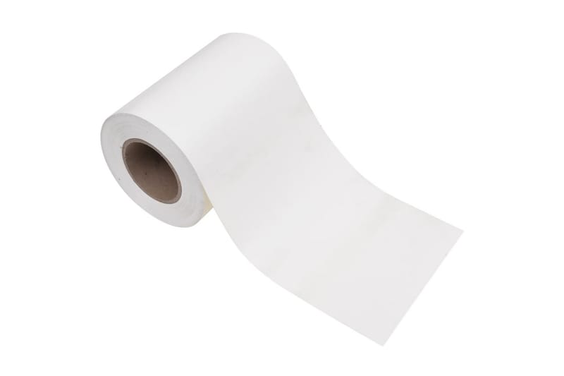 Puutarhan yksityisyyden suoja PVC 35x0,19 m valkoinen - Valkoinen - Puutarhakalusteet - Aurinkosuoja - Sermit ja tuulisuojat