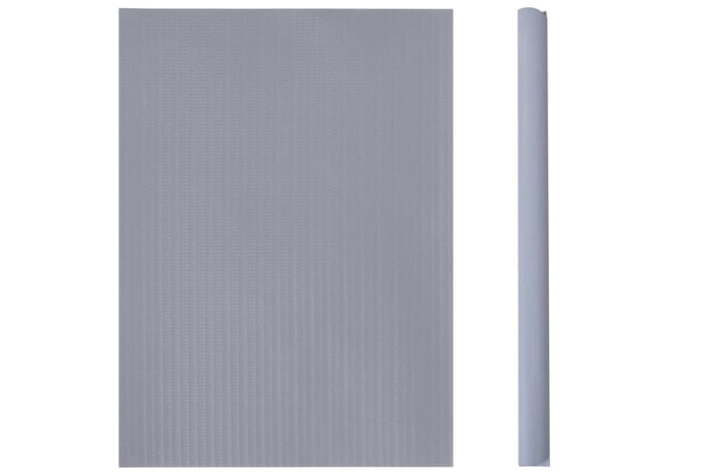 Puutarhan yksityisyyden suojat 4 kpl PVC 35x0,19m - Harmaa - Puutarhakalusteet - Aurinkosuoja - Sermit ja tuulisuojat