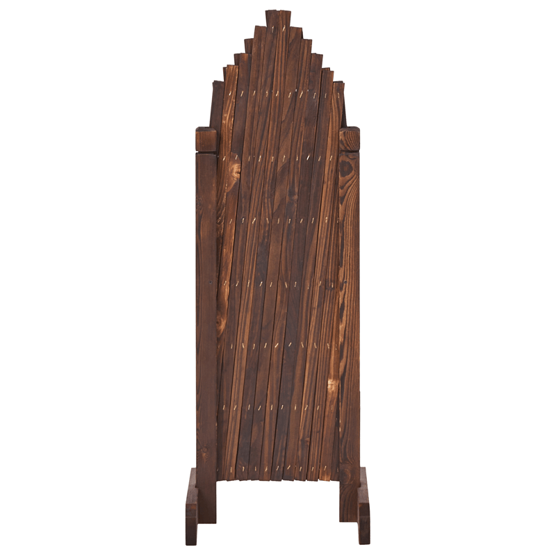 Puutarhasäleikkö Pavarolo säädettävä - Ruskea - Puutarhakalusteet - Aurinkosuoja - Sermit ja tuulisuojat - Säleikkö