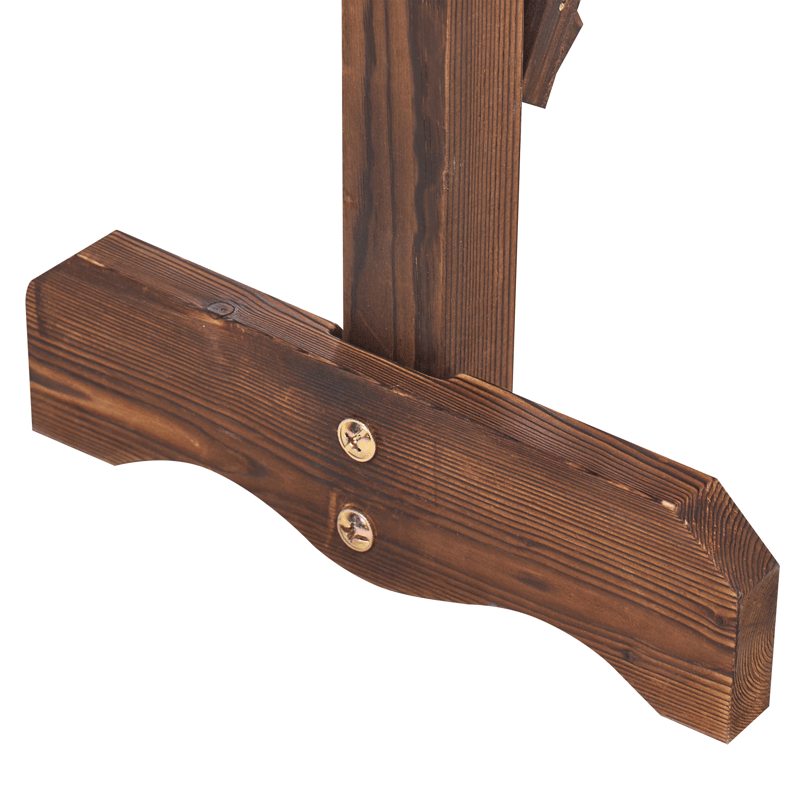 Puutarhasäleikkö Pavarolo säädettävä - Ruskea - Puutarhakalusteet - Aurinkosuoja - Sermit ja tuulisuojat - Säleikkö