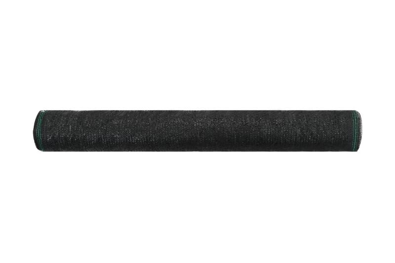 Tenniskentän suojaverkko HDPE 1,6x25 m musta - Musta - Puutarhakalusteet - Aurinkosuoja - Sermit ja tuulisuojat
