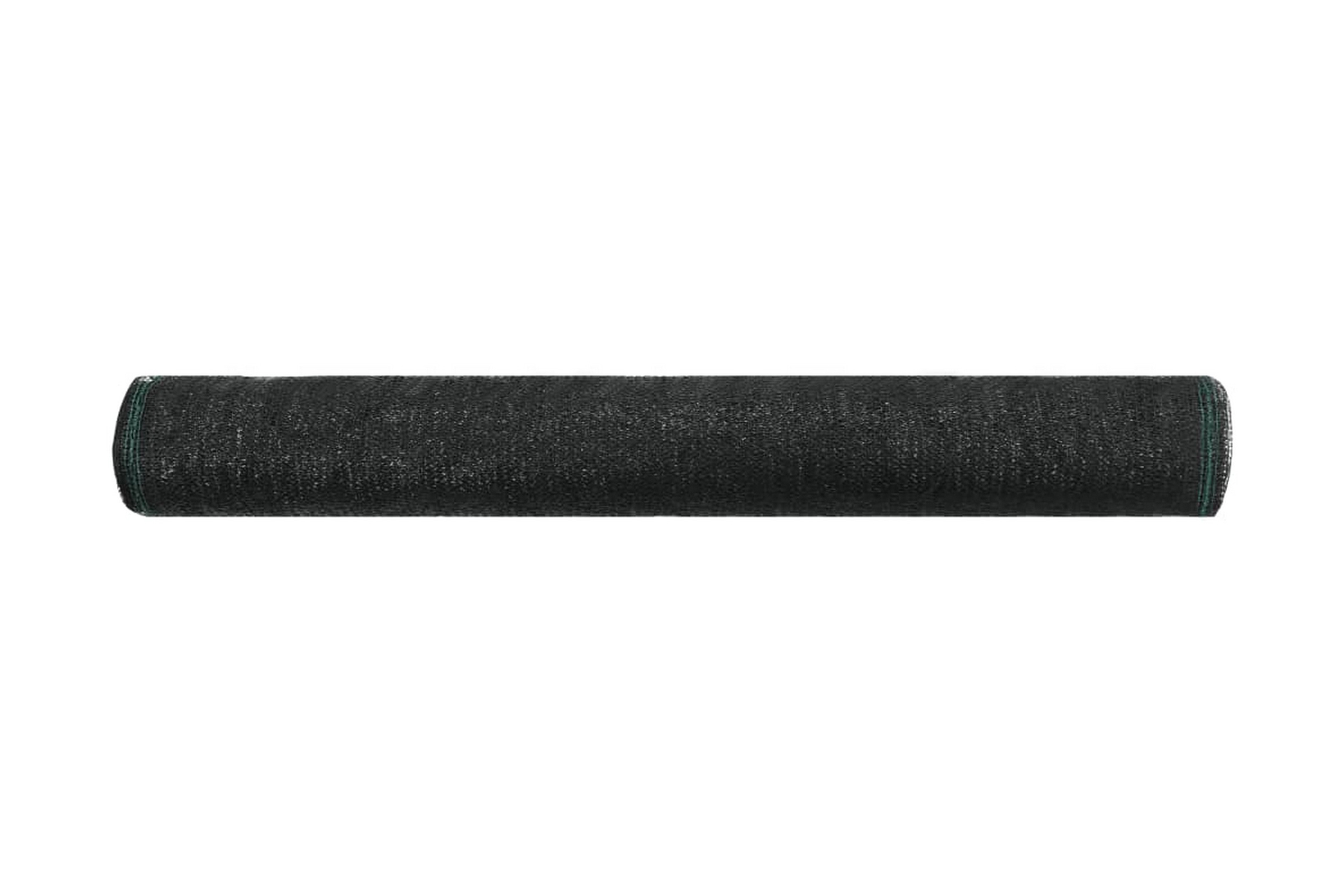 Tenniskentän suojaverkko HDPE 1,8x100 m musta - Musta