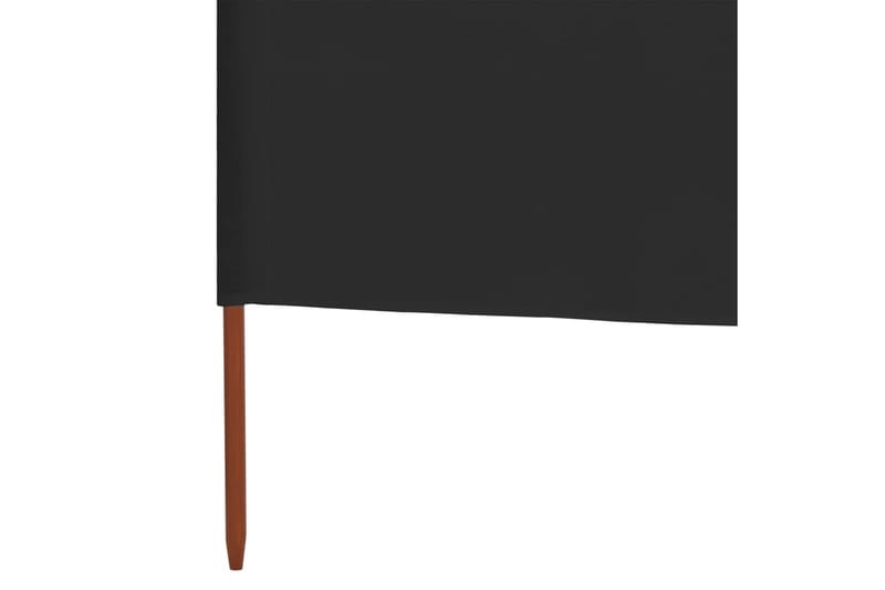 Tuulensuojakangas 3 paneelilla 400x80 cm antrasiitti - Antrasiitti - Puutarhakalusteet - Aurinkosuoja - Sermit ja tuulisuojat