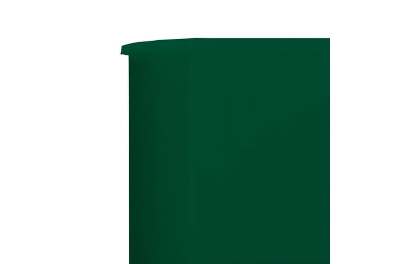Tuulensuojakangas 3 paneelilla 400x80 cm vihreä - Vihreä - Puutarhakalusteet - Aurinkosuoja - Sermit ja tuulisuojat