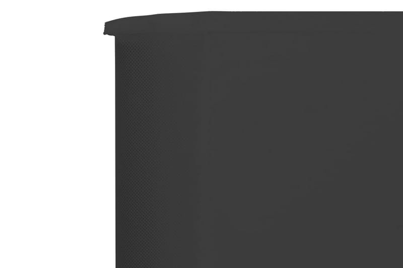 Tuulensuojakangas 5 paneelilla 600x80 cm antrasiitti - Antrasiitti - Puutarhakalusteet - Aurinkosuoja - Sermit ja tuulisuojat