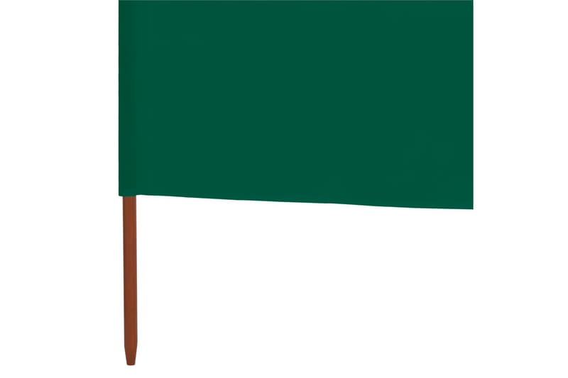 Tuulensuojakangas 9 paneelilla 1200x80 cm vihreä - Vihreä - Puutarhakalusteet - Aurinkosuoja - Sermit ja tuulisuojat