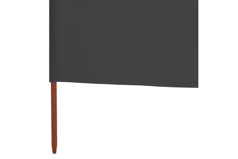 Tuulensuojakangas 9 paneelilla 1200x80 cm antrasiitti - Antrasiitti - Puutarhakalusteet - Aurinkosuoja - Sermit ja tuulisuojat