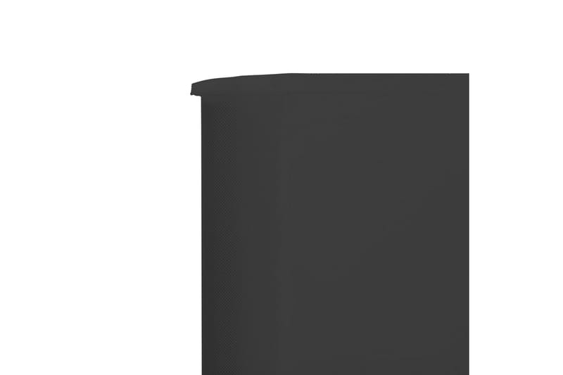 Tuulensuojakangas 9 paneelilla 1200x80 cm antrasiitti - Antrasiitti - Puutarhakalusteet - Aurinkosuoja - Sermit ja tuulisuojat