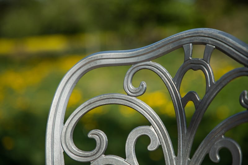 Parvekesetti Nandin 2-istuttava - Hopea - Puutarhakalusteet - Parveke - Parvekekalusteet - Parvekesetti