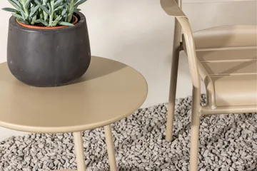 Parvekesetti Faro 2-istuttava - Beige - Puutarhakalusteet - Parveke - Parvekekalusteet - Parvekesetti
