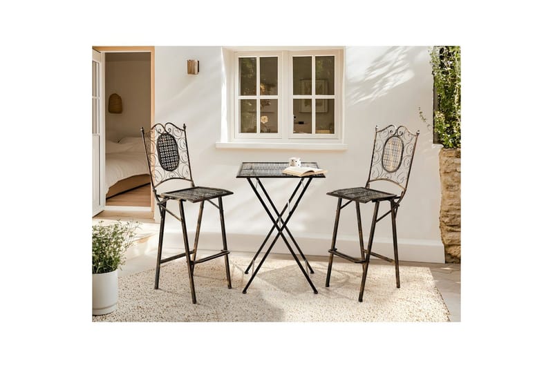 Baarisarja Bormio - Puutarhakalusteet - Parveke - Parvekekalusteet - Parvekesetti