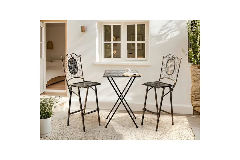 Baarisarja Bormio - Puutarhakalusteet - Parveke - Parvekekalusteet - Parvekesetti