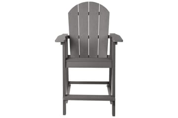 Cafeset Beliani Adirondack Blå Dark grey - Puutarhakalusteet - Parveke - Parvekekalusteet - Parvekesetti