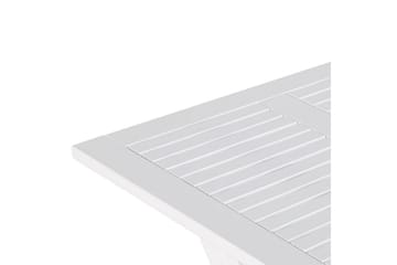 Cafeset Beliani Fiji White - Puutarhakalusteet - Parveke - Parvekekalusteet - Parvekesetti