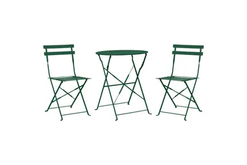 Cafeset Beliani Fiori Blå Dark green