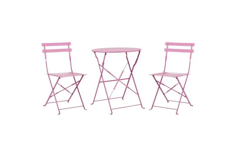 Cafeset Beliani Fiori Blå Pink, undefined