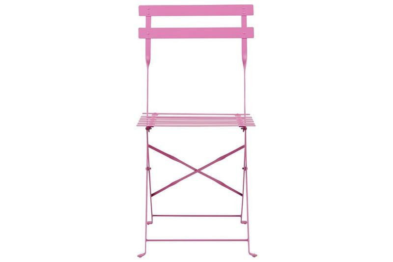 Cafeset Beliani Fiori Blå Pink - Puutarhakalusteet - Parveke - Parvekekalusteet - Parvekesetti