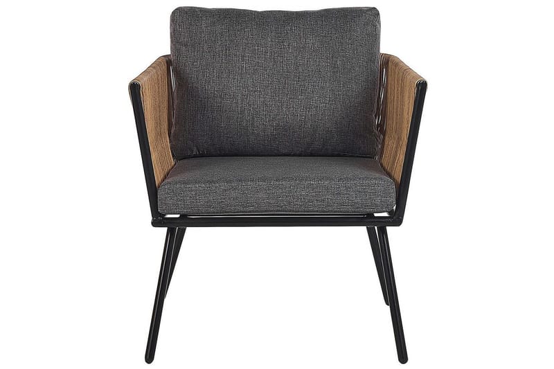 Cafeset Beliani Gargano Brun/grå Brown||Grey - Puutarhakalusteet - Parveke - Parvekekalusteet - Parvekesetti