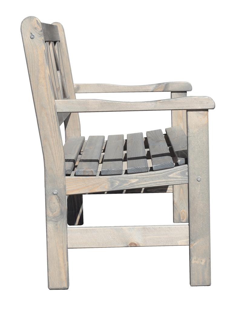 Europe Ulkosohva 2-istuttava - Harmaa - Puutarhakalusteet - Ulkosohva & puutarhapenkki - Puutarhapenkki & ulkopenkki