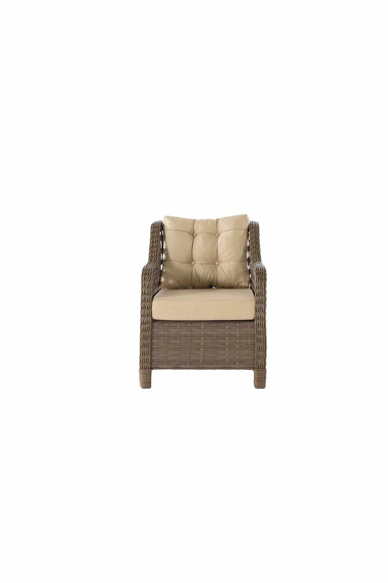 Garden Lounge Set Atelier Del Sofa Rondi (175 x 78 x 60 cm) Kermanruskea - Puutarhakalusteet - Parveke - Parvekekalusteet - Parvekesetti