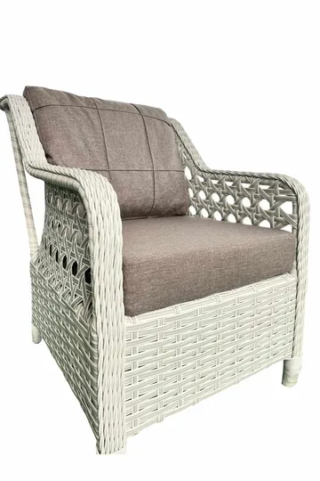 Garden Lounge Set Atelier Del Sofa Rondi (175 x 78 x 60 cm) Maidonruskea - Maitokahvinruskea - Puutarhakalusteet - Parveke - Parvekekalusteet - Parvekesetti