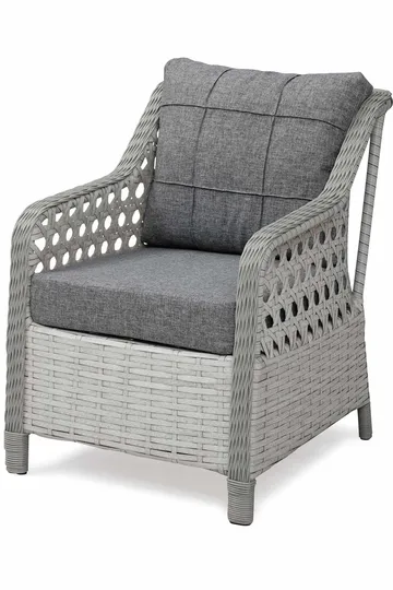 Garden Lounge Set Atelier Del Sofa Rondi (175 x 78 x 60 cm) Tummanharmaa vaaleanharmaa - Tummanharmaa vaaleanharmaa - Puutarhakalusteet - Parveke - Parvekekalusteet - Parvekesetti