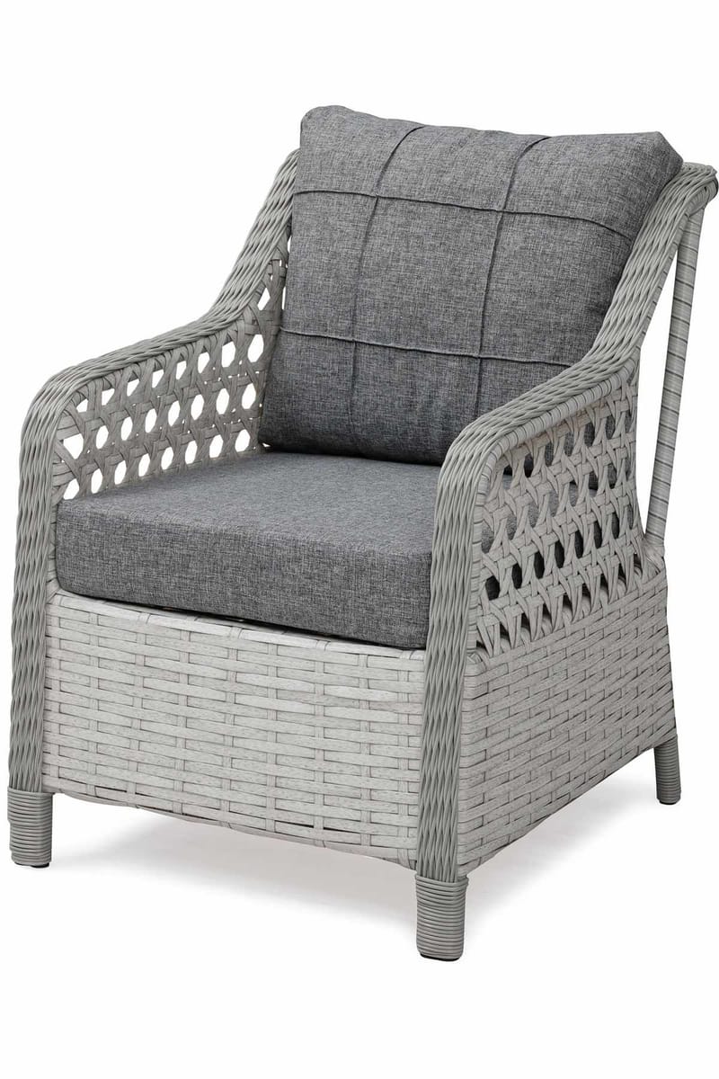 Garden Lounge Set Atelier Del Sofa Rondi (175 x 78 x 60 cm) Tummanharmaa vaaleanharmaa - Tummanharmaa vaaleanharmaa - Puutarhakalusteet - Parveke - Parvekekalusteet - Parvekesetti
