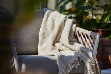 Hillerstorp Lersund ulkosohvaryhmä valkoinen/beige - Valkoinen/Beige - Puutarhakalusteet - Terassiryhmät - Oleskeluryhmät