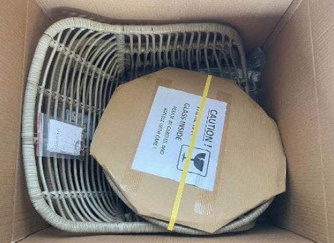 Juana Parvekesetti - Beige - Puutarhakalusteet - Parveke - Parvekekalusteet - Parvekesetti