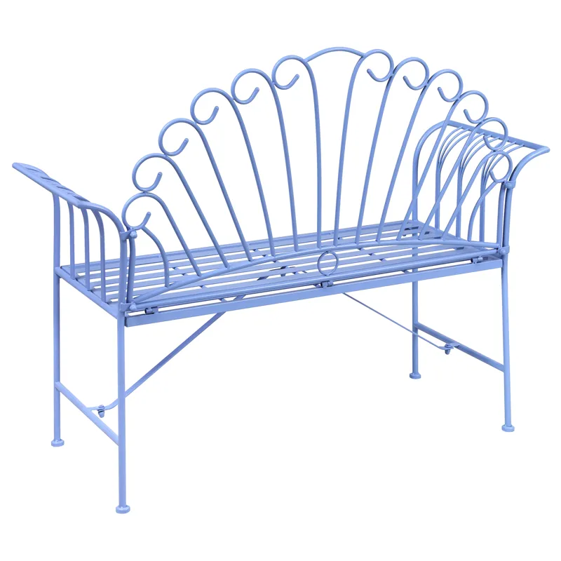 Kahvilasetti ulos Cavinia Rauta - Sininen - Puutarhakalusteet - Parveke - Parvekekalusteet - Parvekesetti