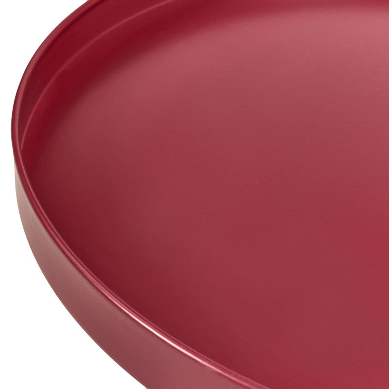 Kahvilasetti ulos Cavinia Rauta - Punainen - Puutarhakalusteet - Parveke - Parvekekalusteet - Parvekesetti