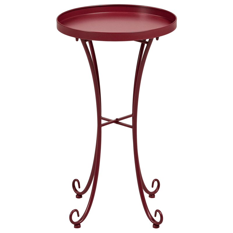 Kahvilasetti ulos Cavinia Rauta - Punainen - Puutarhakalusteet - Parveke - Parvekekalusteet - Parvekesetti