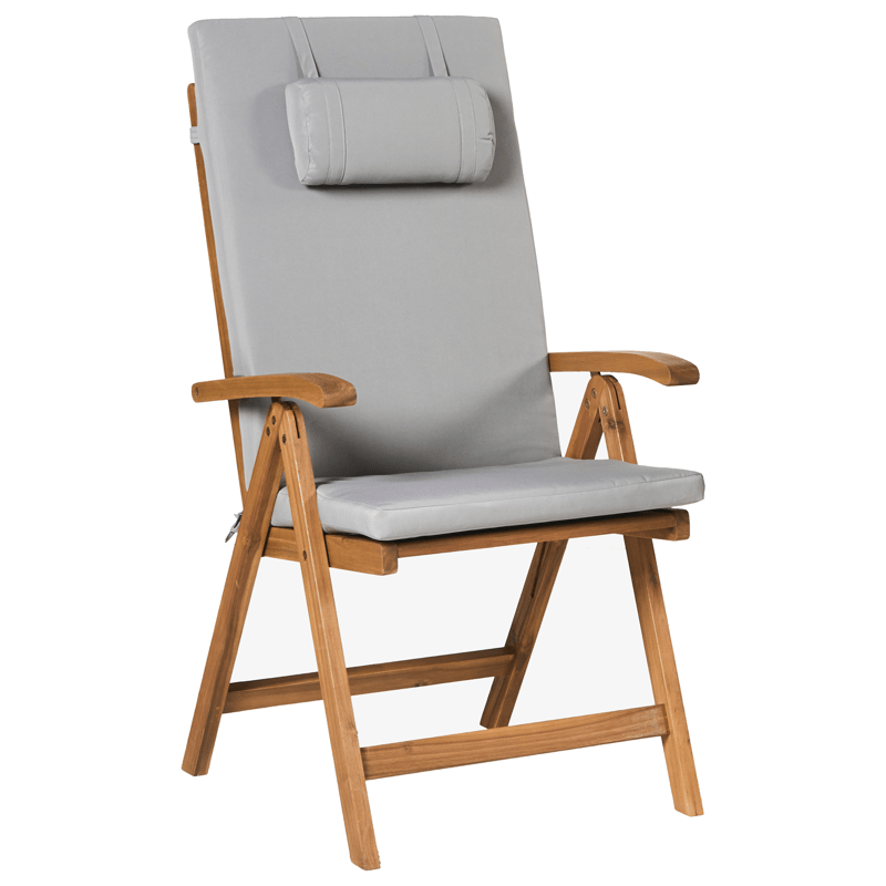 Kahvilasetti ulos Java Premium akaasiapuu - Ruskea/Vaaleanharmaa - Puutarhakalusteet - Parveke - Parvekekalusteet - Parvekesetti