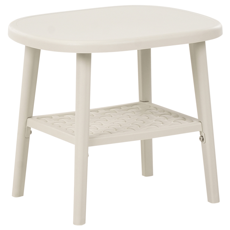 Kahvilasetti ulos Sicelle - Valkoinen - Puutarhakalusteet - Parveke - Parvekekalusteet - Parvekesetti