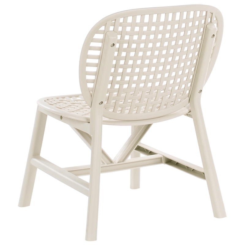 Kahvilasetti ulos Sicelle - Valkoinen - Puutarhakalusteet - Parveke - Parvekekalusteet - Parvekesetti